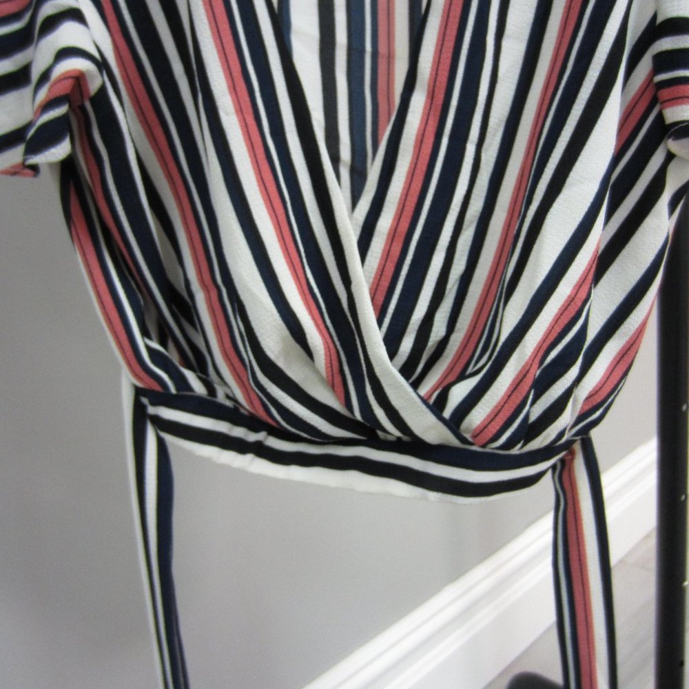 AQUA XS STRIPPED TOP